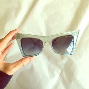 Wildfox Ivy blue gradient sunglasses
